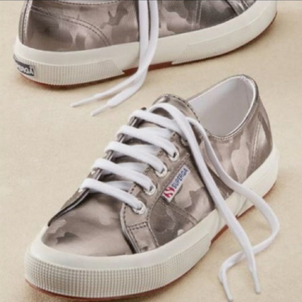 Silver Camo Metallic Supergas